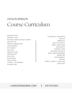 1:1 In-Person Beginner Lash Training: Classic, Hybrid, and Volume Techniques