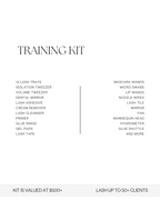 1:1 In-Person Beginner Lash Training: Classic, Hybrid, and Volume Techniques