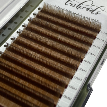 Faux Mink - Brown Volume Lash Tray