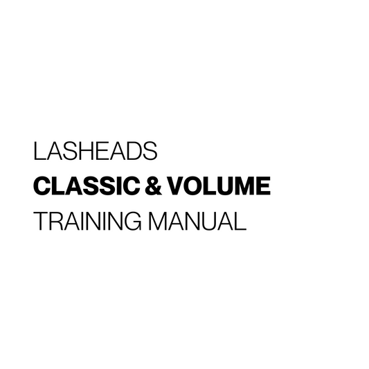 Beginners Lash Training: Classic, Hybrid, Volume (IN PERSON)